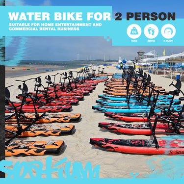 Spatium Water Bike for 2 Person  - Blue White