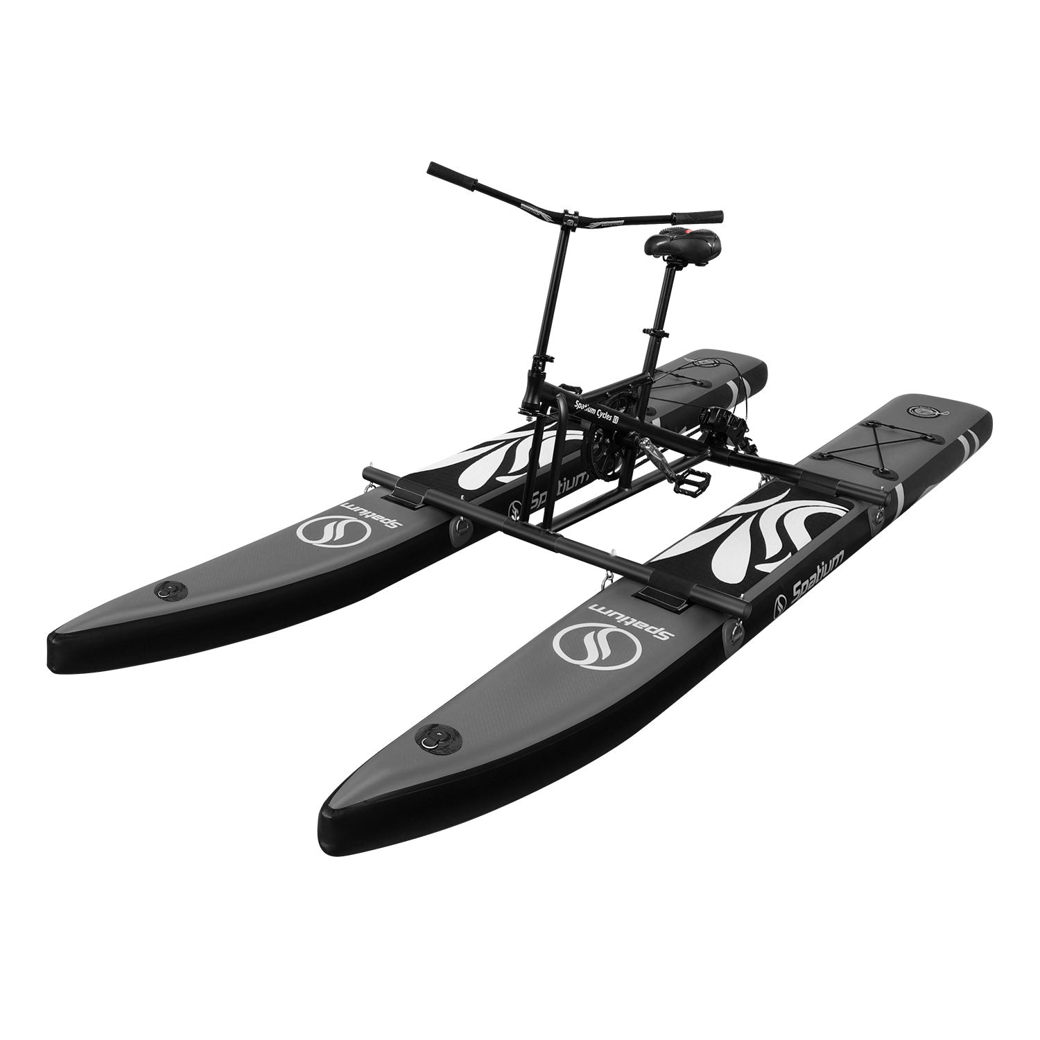 Spatium Water Bike Grey Sleek, Durable, and Fun Water Cycling
