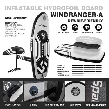 Spatium Wing Hydrofoil Board Set -WindRanger A