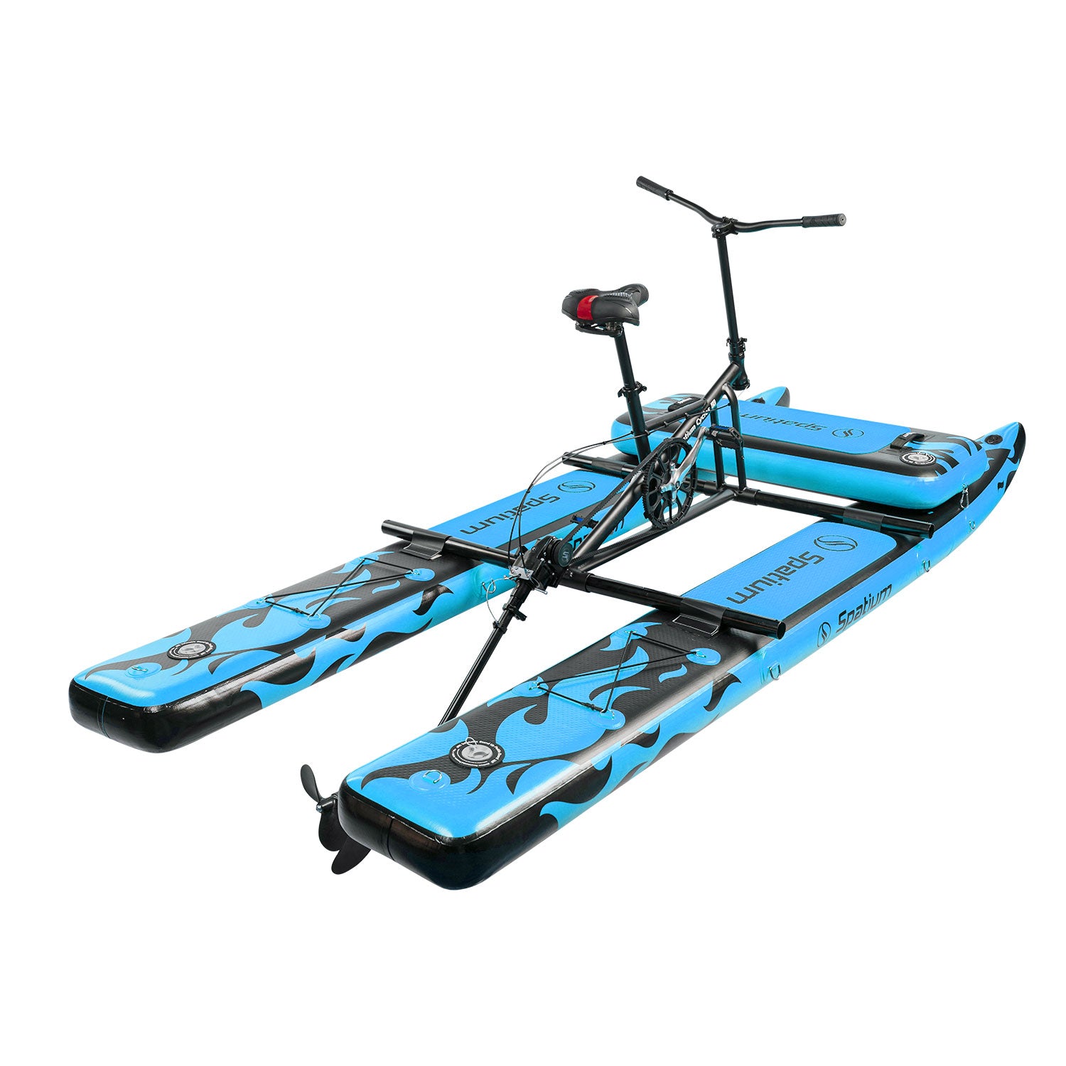 bicicleta de agua pedales Spatium Water Bike 2.0 - Black Blue